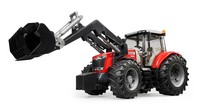 Bruder 03047 Massey Ferguson 7624 Traktor SpielergäNzung Zu AnhäNger