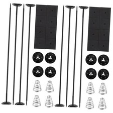 2sets/40PCS Radiator Fan Zip Ties Car Radiator Cooling Fan Mounting Kit