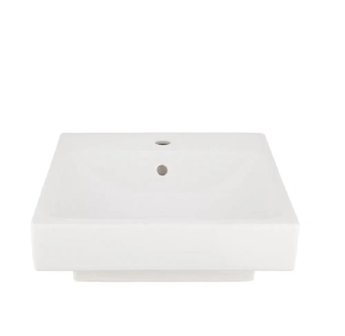 Signature Hardware 424917 Stoddert 20" Vitreous China Wall Mounted Bathroom Sink - Picture 3 of 3