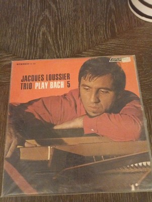 JACQUES LOUSSIER TRIO PLAYS BACH 5 * LONDON LABEL STEREO  524 *