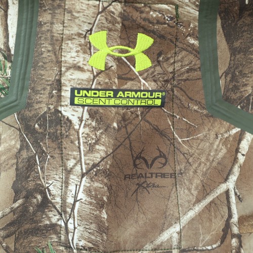 Under Armour Infrared Speed Freek Jacket Mens Medium RealTree Camo Scent Control - Picture 7 of 14