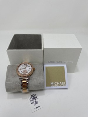 Michael Kors Abbey Three-Hand Two-Tone Stainless Steel Women's Watch (MK4616)