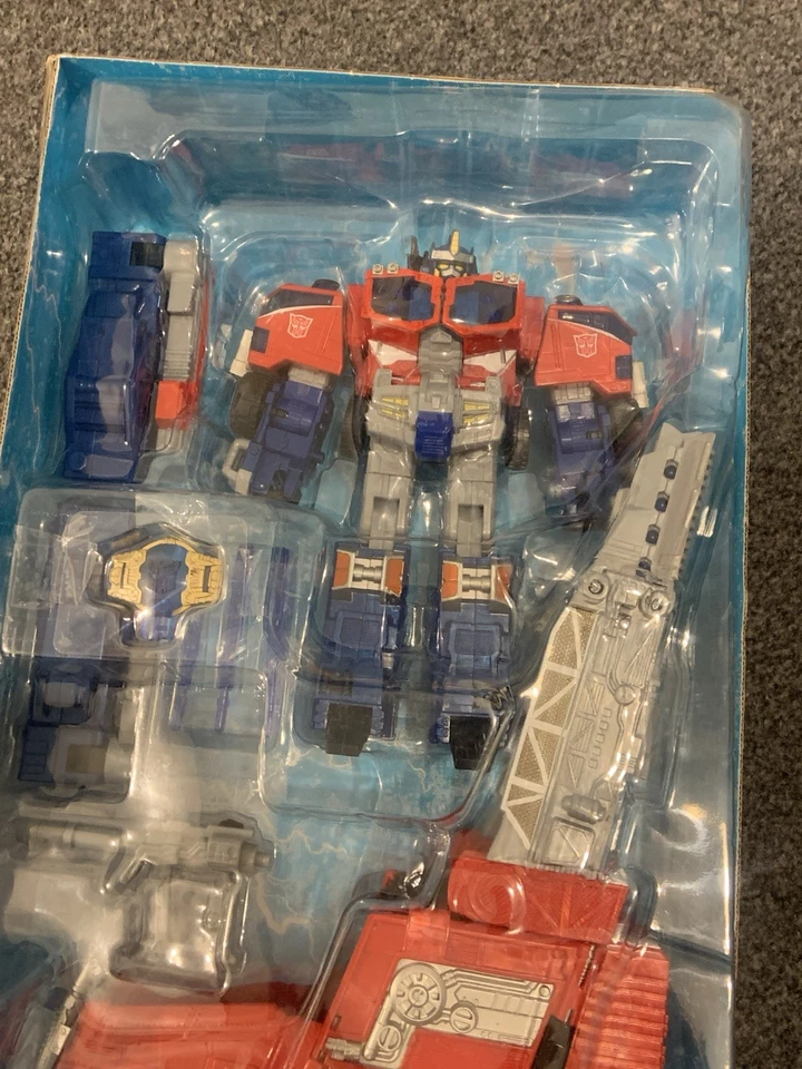 Transformers Cybertron Galaxy Force Optimus Prime Convoy 2005 - Image 3 of 4