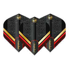Winmau Prism Zeta Black Red and Gold 312 Stan...