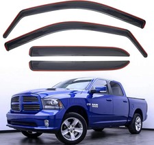 Rain Guards for 2009-2018 Dodge Ram 1500 Crew Cab/Ram 2500 3500 2010-2026