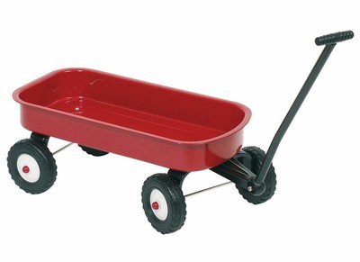 plastic red wagon