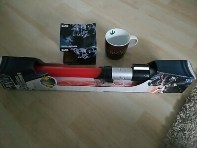 Star Wars Clone Wars Darth Vader Electronic Lightsaber, Hasbro 2012, Tasse, Neu 