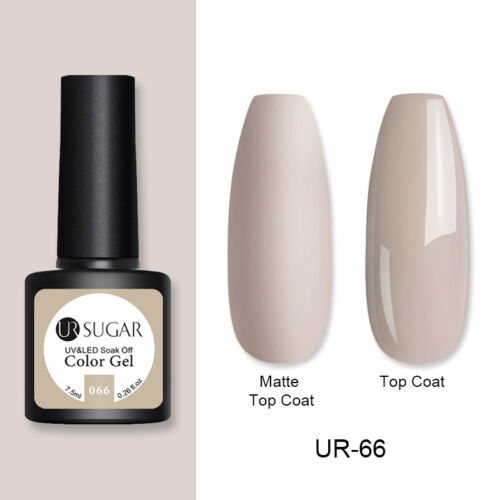UR SUGAR 172 Colors UV Gel Polish Glitter Purple Top Base Gel Gel Varnish 7.5ml - Picture 63 of 119