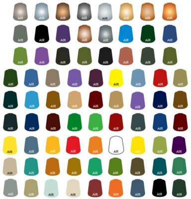 Citadel Air Paint Pot 24ml - Games Workshop - Warhammer - All Colors!