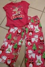pre owned girls pajamas christmas 4 5