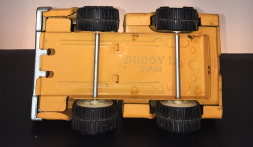 Vintage 70s Buddy L Pickup Truck Toy Japan 6" Yellow - Picture 5 of 9