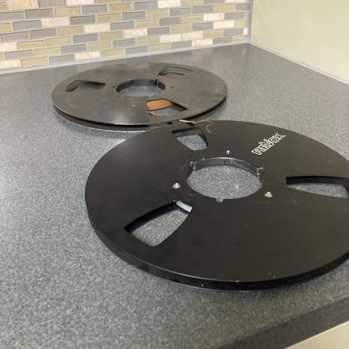 Set of 2 - REVOX Vintage Metal Tape Take Up Reels Large Bore Reel To Reel Audio - 第 13/13 張圖片