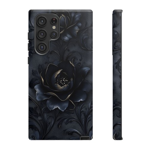 Black Velvet Rose Magic Vines Flower - Phone Case for iPhone, Galaxy, Pixel - 第 258/281 張圖片