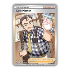 Pokemon TCG Cafe Master TG25/TG30 Ultra Rare Brilliant Stars Trainer Gallery NM