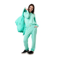 Women's Sweatsuit Set Vest Full Zip,Pullover and Pants Sport Suits Tracksuits.