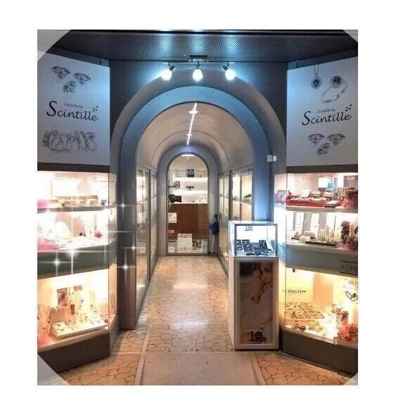 anello donna argento 925 rodiato anallergico bluamante zirconi e perla misura 14 - Immagine 2 di 3