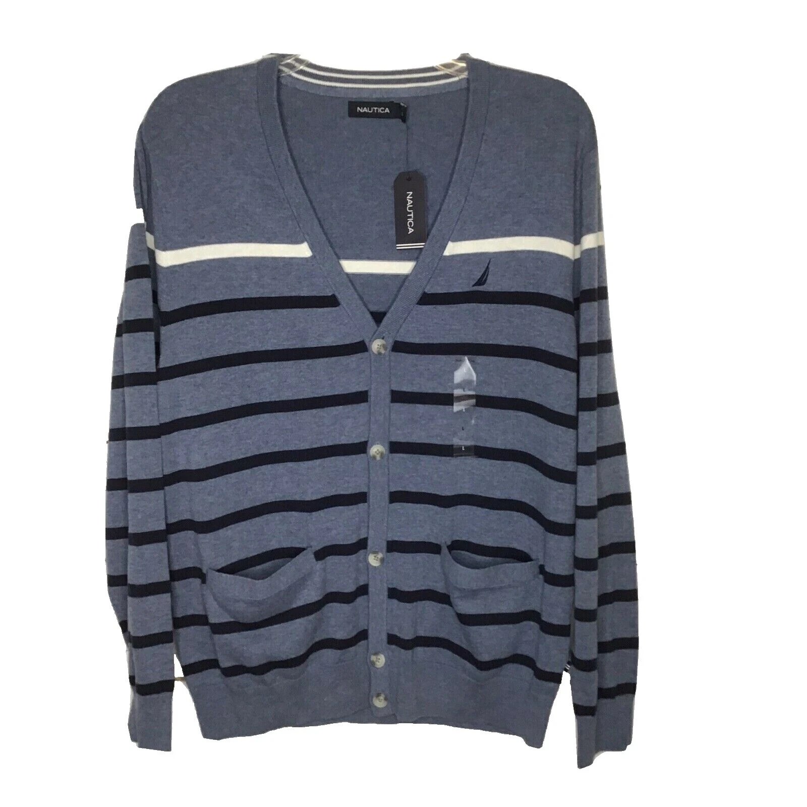 Chaqueta de algodón Nautica Suéteres de hombre