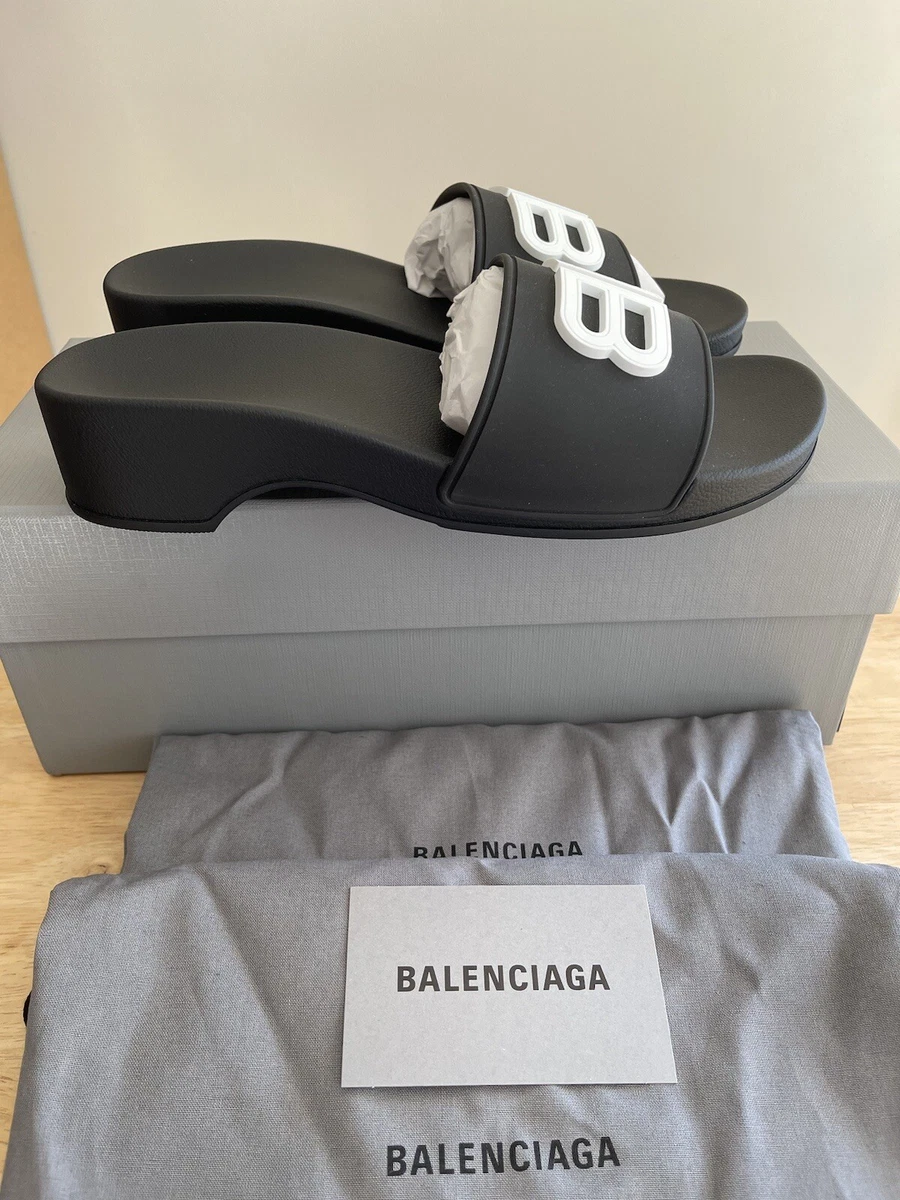 Balenciaga Rubber Sandals  Credomen