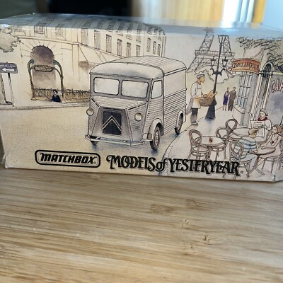 Matchbox 'A Taste of France' Diecast Model YTF6 1947 Citroen 'H' Van - Pommery