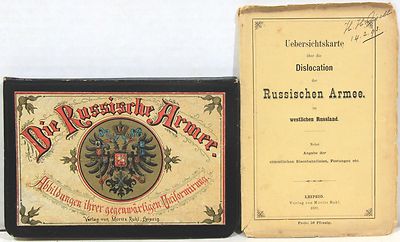 日露戦争期ロシア軍の軍装資料集※洋書 The Russian Army - Illustrations of their Present Uniforms 1888 in