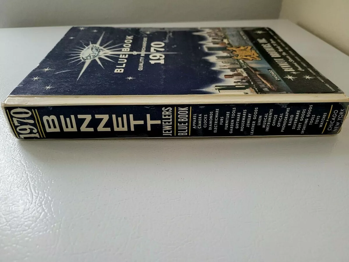 1970 Bennett Brothers JEWELERS BLUE BOOK OF QUALITY MERCHANDISE