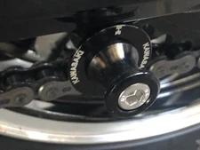 KAWASAKI Z900RS 2017-2025 PADDOCK STAND BOBBINS COTTON REEL SPOOL SWINGARM LIFT