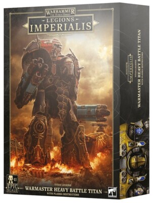 Legions Imperialis: Titan Legions - Warmaster Heavy Battle Titan With Plasma Des