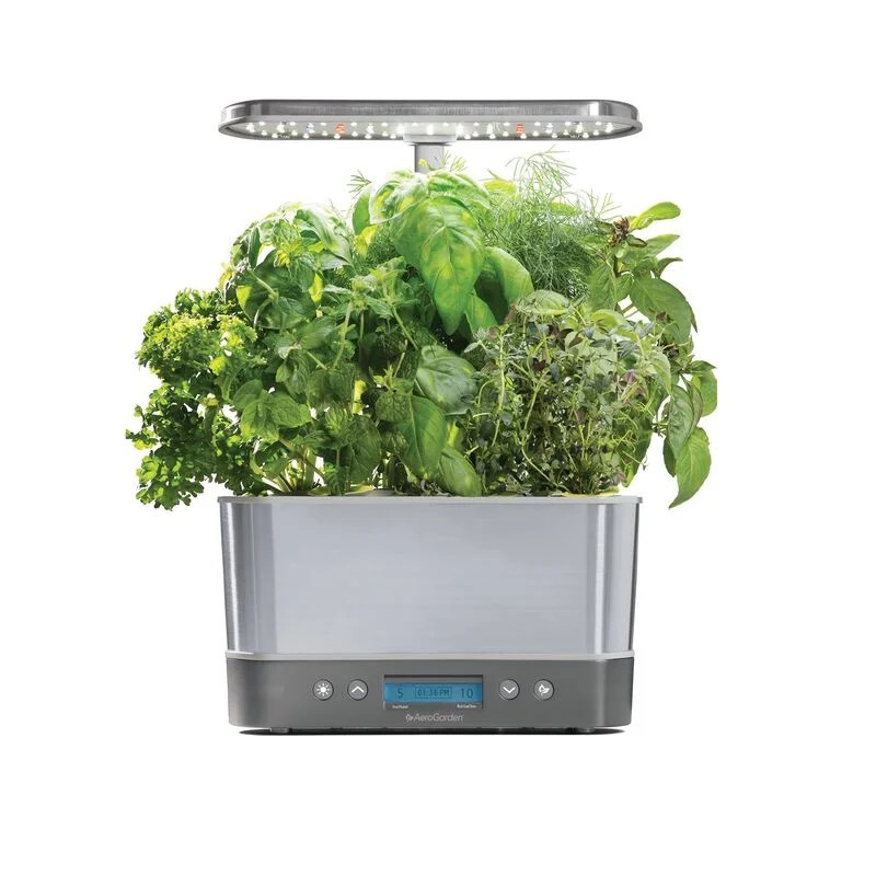 Aerogarden Harvest Elite Indoor Garden Hydroponic System with LED Grow Light and