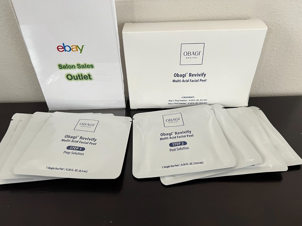 OBAGI Medical Revivify Multi Acid Facial Peel (4) Treatments Prep