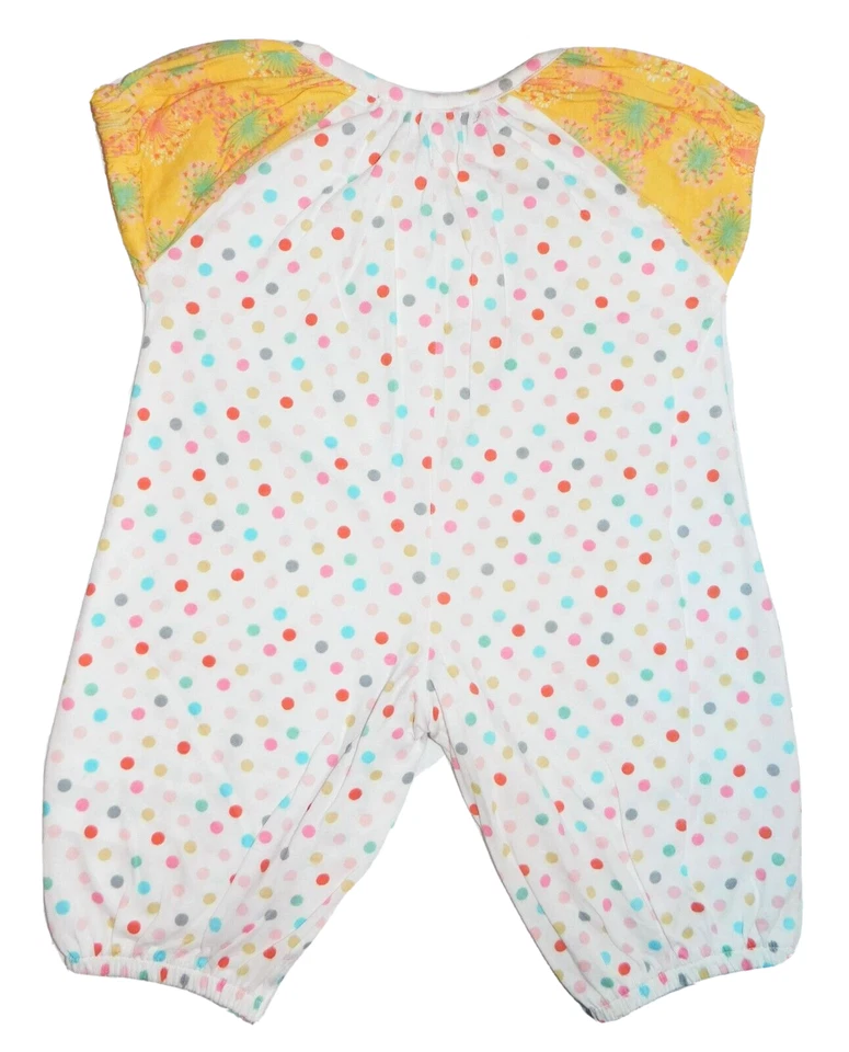 NOVO COM ETIQUETAS JELLY the PUG 6 meses COLEÇÃO PARIS AMARELO SAMMI ou ROSA GABBY MACACÃO - Imagem 4 de 4