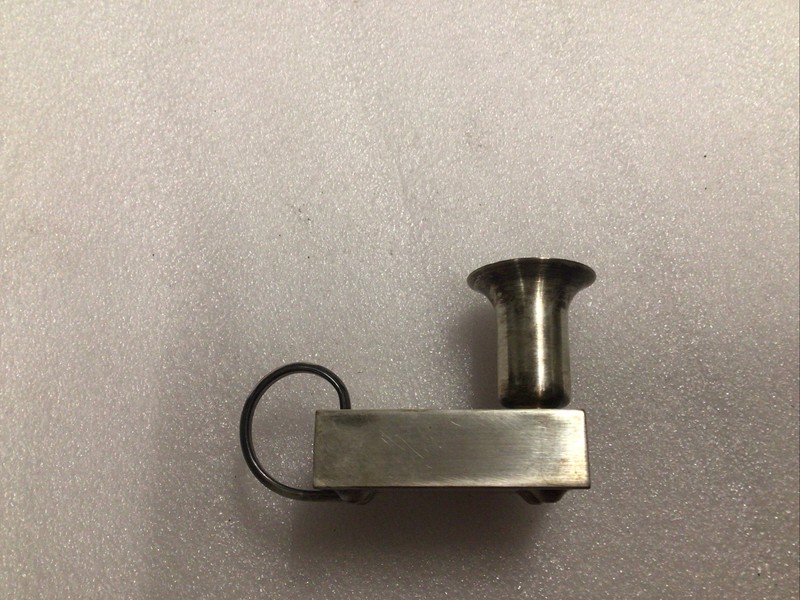 Vintage Small Silver Or Silver-Plate Chambers Stick & Matchbox Holder By Eberle