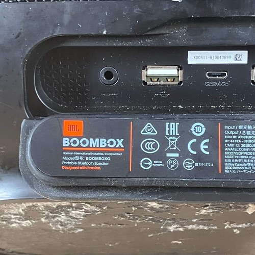 JBL Boombox 1 ND Tragbares Lautsprechersystem Schwarz BOOMBOXQ - Bild 4 von 7