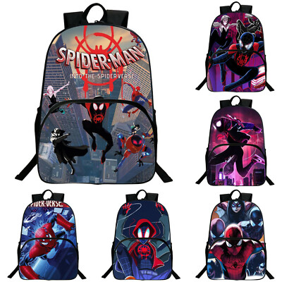 spider man into the spider verse backpack