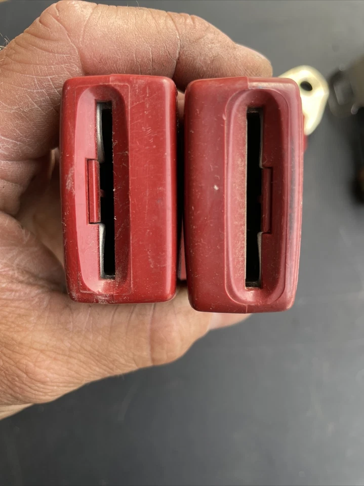 Juego de cinturón de seguridad trasero Dodge Aspen 1977 - excelente estado - totalmente funcional Foto 4 de 4