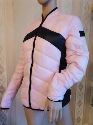 Karl Lagerfeld Daunenjacke Jacke DAUNEN Rosa Top Zustand JACKET Winterjacke Gr S