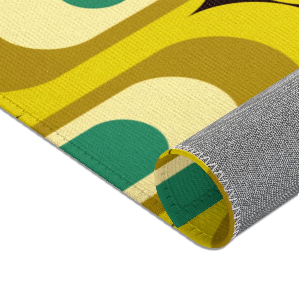 Mod Area 70s Rugs Retro Vintage Funky Pattern Boho Carpet-3