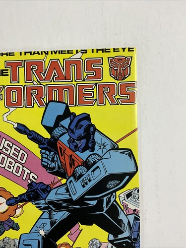 Transformers 32 (1987) 9,2 quasi nuovo fumetto Marvel di alta qualità Optimus Prime - Foto 5 di 10