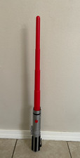 Star Wars Red Light Saber Hasbro Lucas Film 2004 Retractable Non-Electronic 31"
