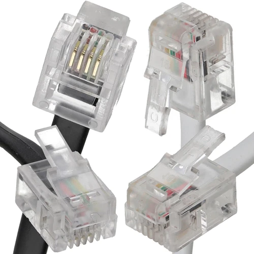 RJ11 ADSL Router Kabel Telefon Kabel Für BT / Sky / Plusnet Breitband Handy Lot