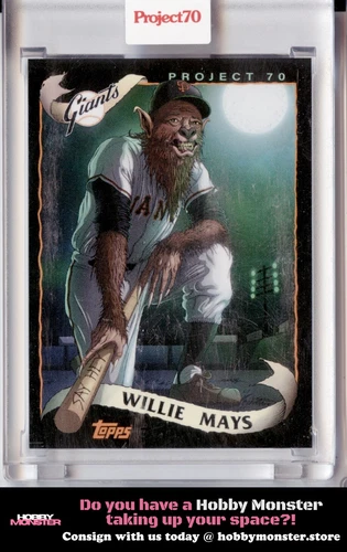 2021 Topps Project70 Willie Mays Alex Pardee San Francisco Giants