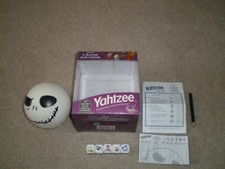 Tim Burton's The Nightmare Before Christmas Yahtzee Travel Edition Complete