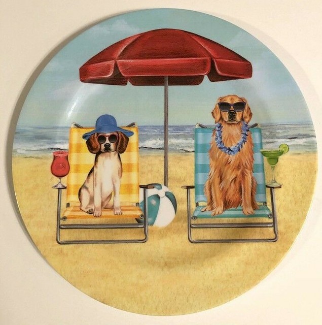 dog beach umbrella