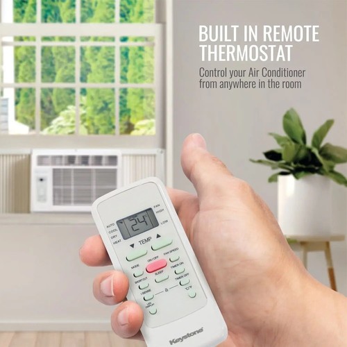 Keystone 8,000 BTU 115V Window/Wall Air Conditioner 3,500 BTU Supplemental Heat - Picture 5 of 8
