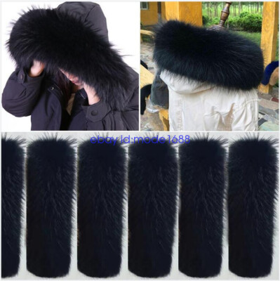 2026 Echtpelz Pelzkragen Waschbär Kragen Echtpelzkragen For Winter Mantel Parka
