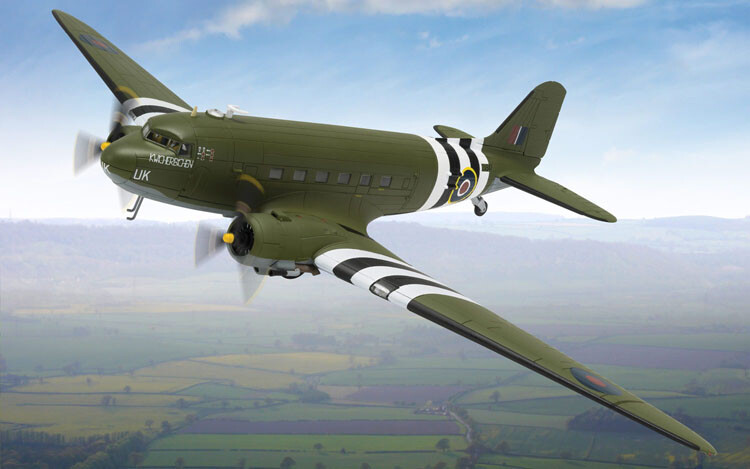 Corgi Douglas C-47 Dakota ZA947 KWICHERBICHEN 1/72 diecast Corgi Douglas C-47 Dakota ZA947 KWICHERBICHEN 1/72 diecast