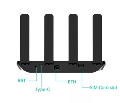 Modem Router 4G LTE Con Scheda SIM Wireless 300MBPS - Foto 8 di 11