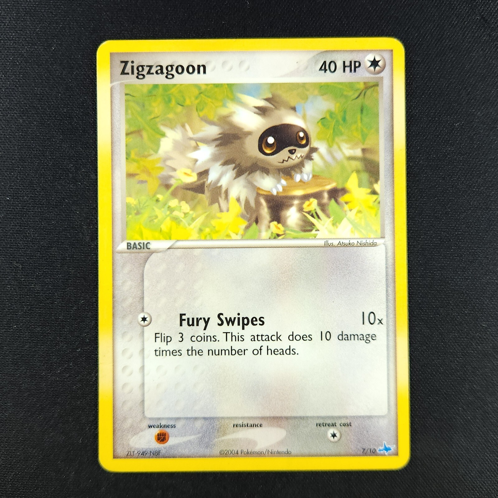 Zigzagoon 7/10 - Tranier Kit - Pokemon Card
