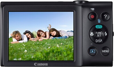 Canon PowerShot A2300 16.0MP Digitalkamera - Schwarz