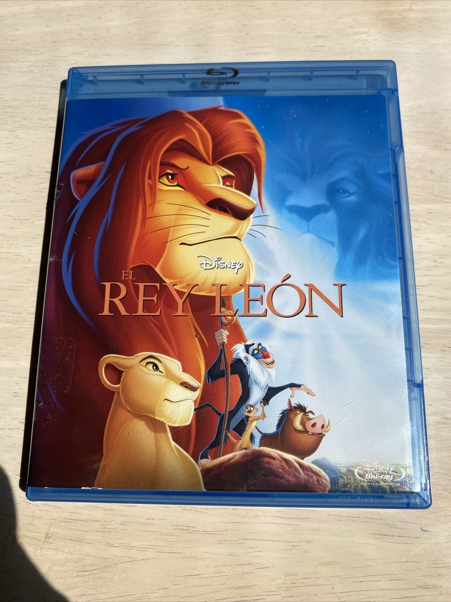El Rey León - Blu-ray Edición España | Clásico Animado Con Extras | Para Toda La Familia