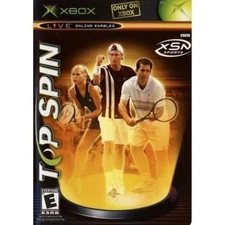 Top Spin (Microsoft Xbox, 2003) COMPLETE WITH MANUAL